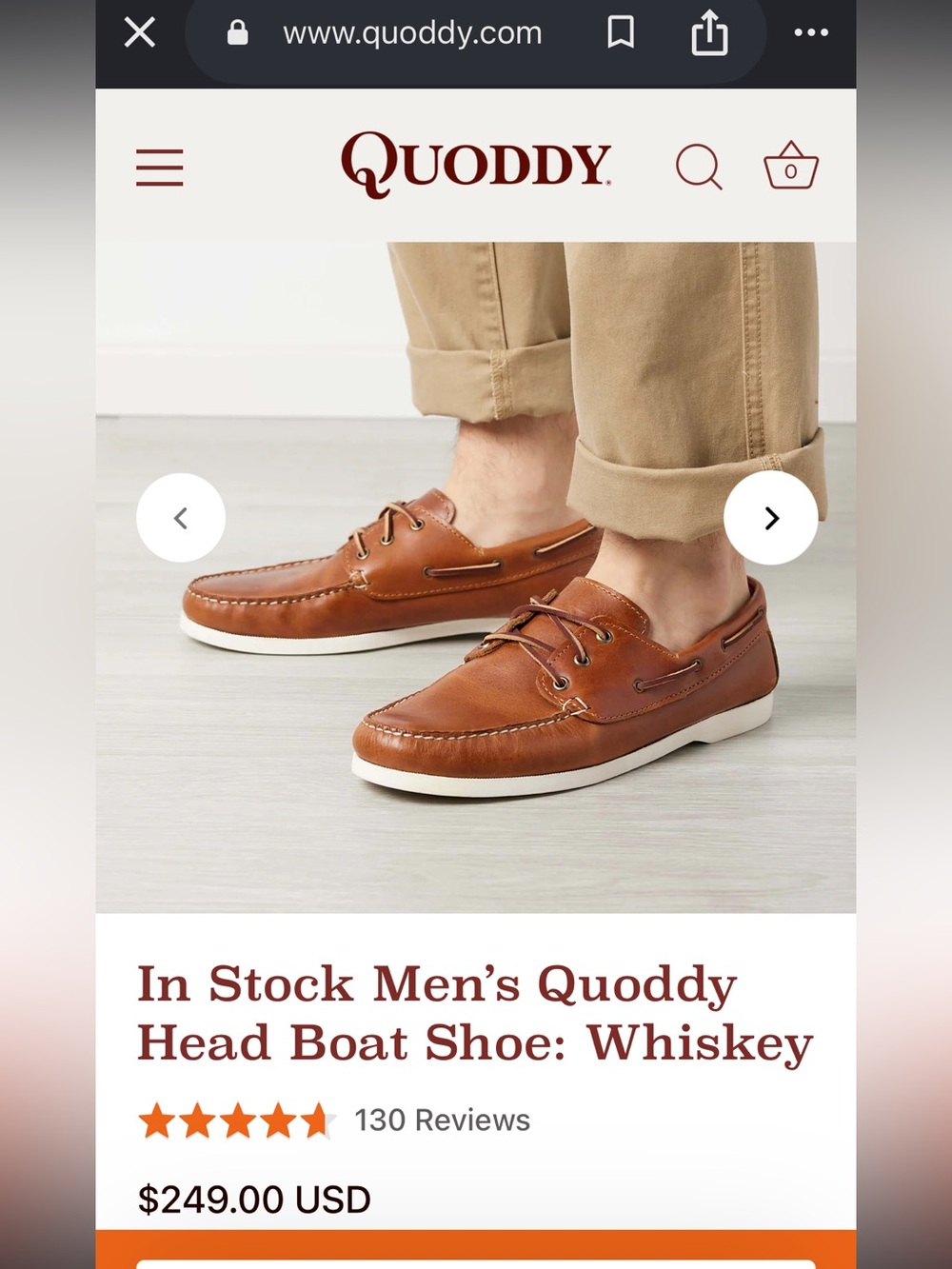 Quoddy Boat Shoe
